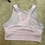 Athleta  XL Conscious Crop Train Logo Signature Cropped Tank Light Pink‎ Active Photo 7
