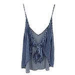 Cami NYC  Silk Gingham Convertible Tank Top Photo 3