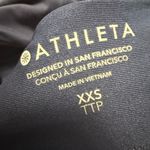 Athleta  Plunge Bikini Top D-DD Navy Blue Quick Drying NWT Swim Beach Size XXS Photo 6