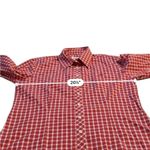 Lilly Pulitzer Lilly‎ Pulitzer Vintage White Label Button Down Shirt Women’s Size 12 Red Plaid Photo 4