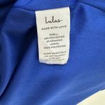 Lulus Parveen Cobalt Blue Strapless Column Maxi Dress Formal Evening Small Photo 11