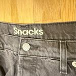 MOTHER SNACKS! The Pleated Fun Dip Puddle Gray Size 30 Photo 9