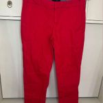 Banana Republic Hampton Red Pants size 2 Photo 0