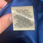 Maeve Antropologie  Sadie pencil skirt blue shimmery circles Photo 5