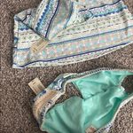 Arizona Jeans Arizona Jean Company Patterned Bikini set medium large NWT crochet Photo 6