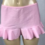 Aguaclara Ruffle Pink Cover Up Skirt Size XL Photo 0