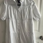Forever 21 White Babydoll Dress Photo 1