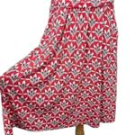 Boden Red Palm Print Effie Jersey Dress size 8 Photo 11