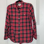 Denim & Supply Ralph Lauren Denim & Supply Linen Blend RL Utility Plaid Shirt Medium Photo 1
