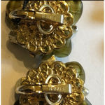 Trifari Jewels by Green & Rainbow Beaded AB Multi Strand Necklace Earrings Set Photo 7