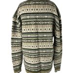 Maurice's Vintage  Wool V-neck Fair Isle Sweater Photo 2