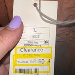 A New Day Sweetheart Neckline 3/4 Sleeve Cropped Top Brown Photo 8