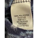 Croft & Barrow  Blue Snowflake Fleece Nightshirt Gown Medium Photo 4