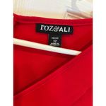 Roz & Ali  Red Sleeveless V Neck Fit and Flare Dress - Petite Size‎ 12 Photo 2