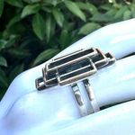 Vintage Modernist sterling silver Aarikka Ring made by Kaija Aarikka, 1960s Mad Photo 4
