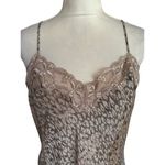 Victoria's Secret Vintage Y2K 00s Victoria’s Secret Taupe Leopard Slip Dress Boho Fairy Grunge L Photo 9