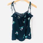 Billabong  Tank Small Going Out Woven Top Coastal Surf California Resort  NWT Photo 2