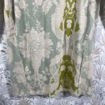 Saturday Sunday Anthropologie Hooded Tunic Dress M Green Floral Jacquard Knit Size M Photo 2