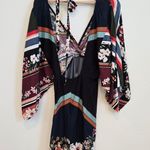 Farm Rio Kimono wide sleeves floral Hawaiian dress size XS Photo 3