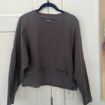 Free People Movement Crashing Waves Shirt NWOT Small Gray Photo 0