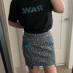 English Rose cheetah print mini skirt Photo 0
