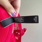 Victoria's Secret  Sexy Lingerie Teddy‎ Babydoll Pink Size 36C Red Strappy Slip Photo 4