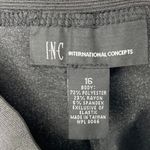 INC International Concepts Women's Dress Yoga Pants/Leggings Zip Pockets Size 16 Gray Photo 6