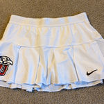 Nike  Liberty university LU White Mini tennis athletic Skirt Photo 0