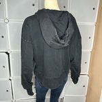 Joy Lab Black Acid Wash Cropped Hoodie Size Large Photo 2