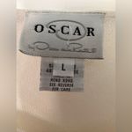 Oscar de la Renta Oscar by  Cream lightweight Cardigan Photo 2
