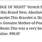 Lia Sophia Silver Tone Metal, Black  & Rhinestone Stretch Bracelet EUC. Worn 1x Photo 9