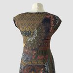 Desigual  Patchwork Boho Fit and Flare Dress S Multicolor Sleeveless Photo 9