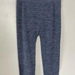 Yelete Heather Blue Lined Elastic High Waist Leggings  Small Photo 3