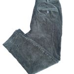 Uniqlo dark green corduroy straight leg pants size 2-demure academia casual Photo 1