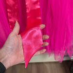 Vibrant Pink Tulle Skirt with pink ribbon sash Size undefined Photo 5