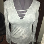 American Eagle  acid wash soft & sexy XS shirt Photo 0