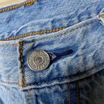 Levi's 501 Jeans Patch Knee Button Fly Distressed Hi-Rise Light Wash Denim Sz 24 Photo 9