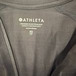 Athleta Pacifica Illume UPF Fitted Top XS Black Long Sleeve Zip Activewear Photo 2