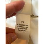 Black Halo  Eve Dress Houndstooth Textured Bell Sleeve Mini‎ Dress Size 4 Photo 6