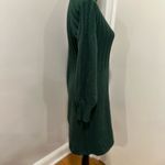 Calvin Klein Women's Sz: S Dark Green Balloon Sleeve Ribbed Sweater Dress. Photo 11
