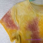 Free People New!  Bright Eyes Velvet Tee yellow, women size S‎ Photo 8
