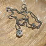 Kendra Scott Teo Dichroic Glass Silver Necklace Photo 14