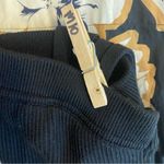 Evereve  Miley ribbed‎ bodice wide leg black floral Jumpsuit size xs pockets Photo 8