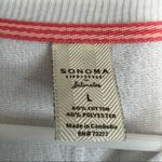 Sonoma  Life and Style Womens Long Sleeve Graphic Crew Neck Sweatshirt Sz L Photo 7