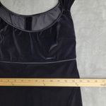 VTG Scott McClintock Petites Maxi Dress Velvet Size 4 Regent Goth Whimsigoth Black Photo 13