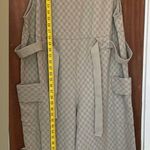 Free People She’s a Catch Wide Leg Cropped Jumpsuit Olive Green NWOT-small Photo 9