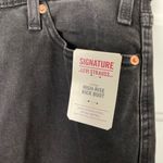 Signature Levi’s Heritage High Rise Kick Boot Size 31 Black Photo 3