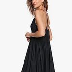 Roxy Women's New Silver Light Strappy Woven Dress Photo 1