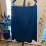 Susan Bristol  SIZE 16W BLACK TAILOR PLEATED SKIRT Photo 2