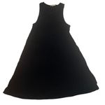 Madewell Black Medium Tank Tee Shirt Dress Sleeveless Photo 0